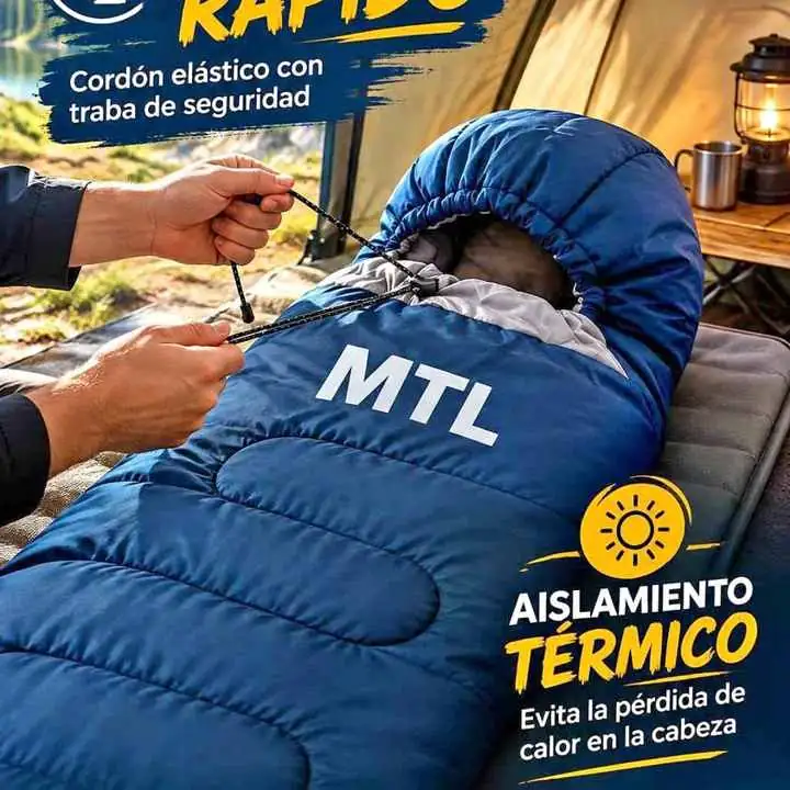 Bolsa de dormir termica mtl $29.999