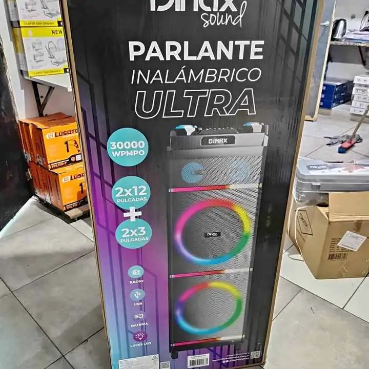 Parlante 2X12 dinax sound ultra