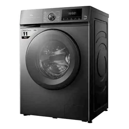 Lavarropas Automático Tcl P111fl 11kg 1400rpm Inverter Silve Silver