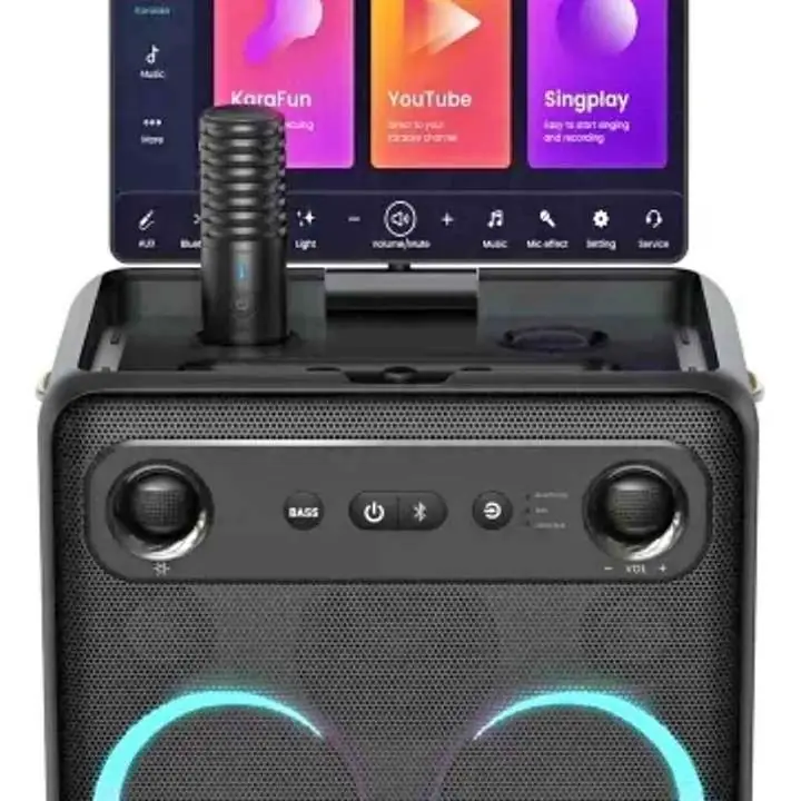 Parlante Karaoke Joog Break X2 600w 10,1 2xmic Inalámbricos