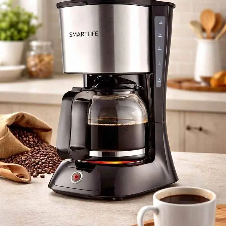 Cafetera Smartlife de filtro 12 tazas 1.5LTS •modelo: SL-CM9402