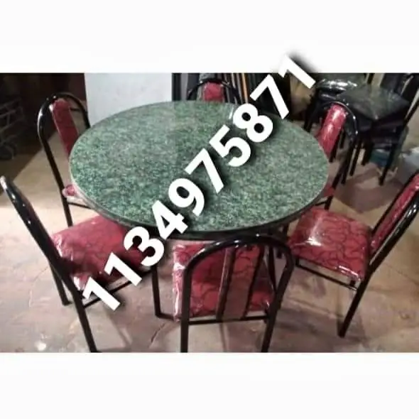 Juego de comedor y silla