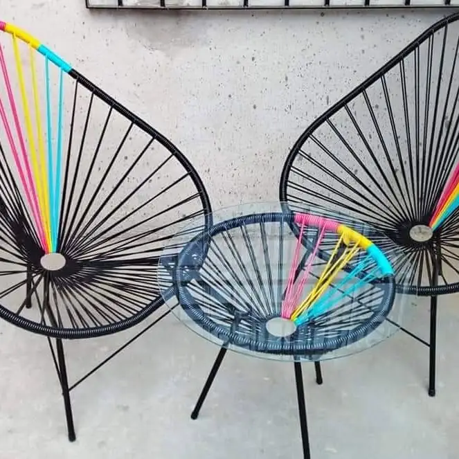 Juego de comedor y silla