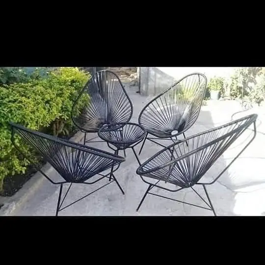 Juego de sillones de jardín y Acapulco