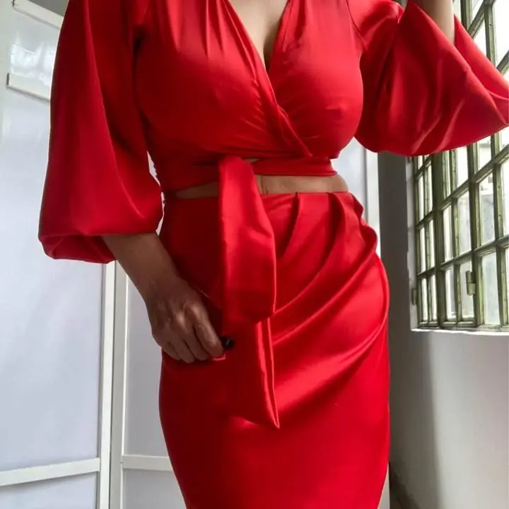 Set camisa pollera
