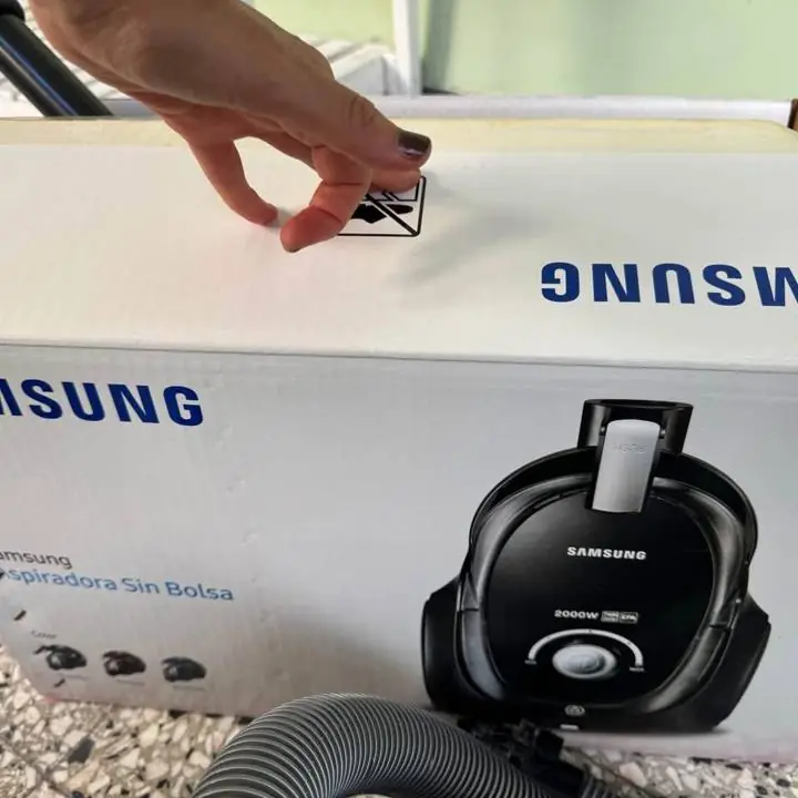 Aspiradora Samsung sin bolsa