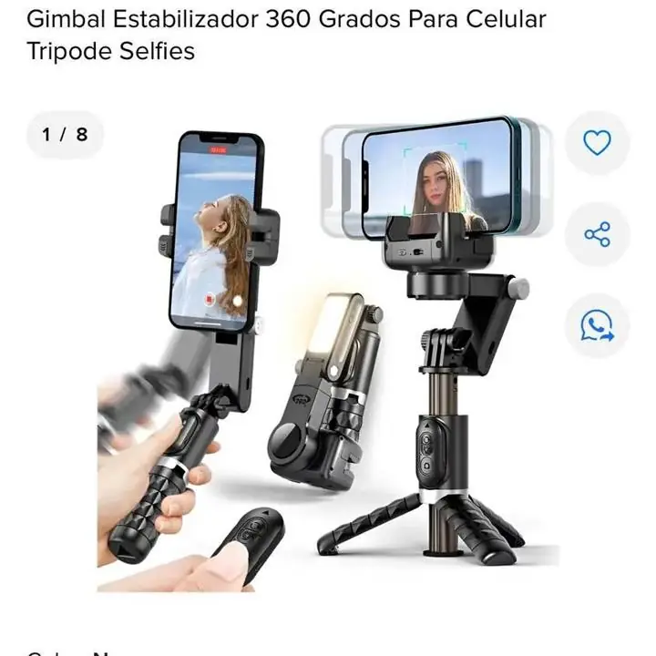 Gimbal Estabilizador 360 Grados para Celular Tripode Selfies