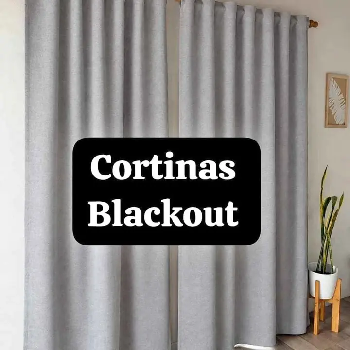 Cortinas blackout 100% $23.500/