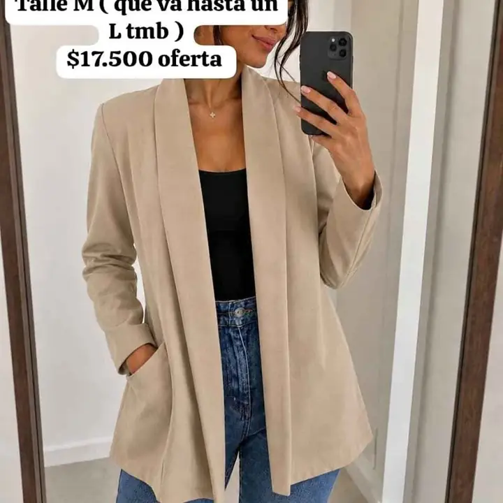 Saco símil pana M/L $18.500 oferta