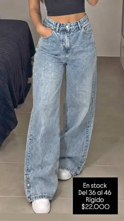 Baggis con botones del 36 al 46 $22.000