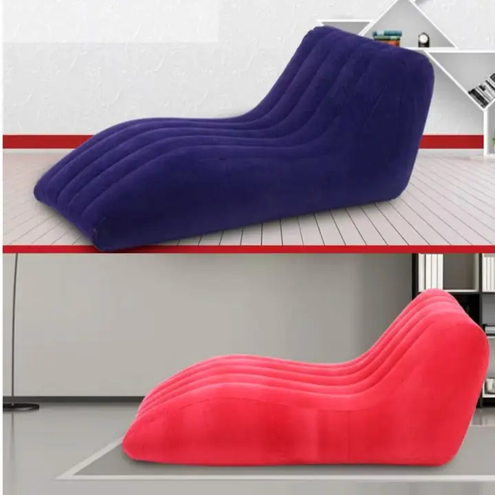 Sillon divan inflable largo