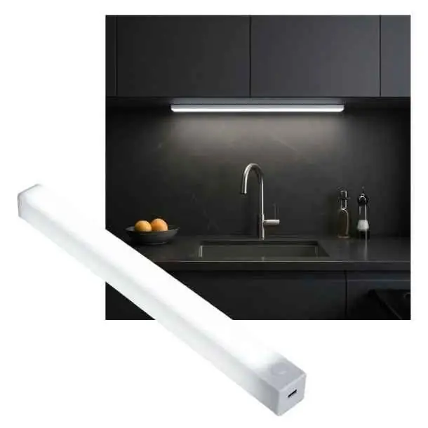 Luz led bajo alacena con sensor 20cm y 40cm