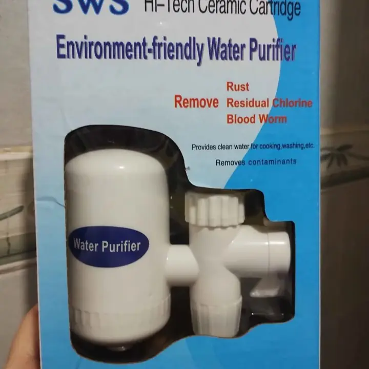 Purificador de agua para canilla ajustable