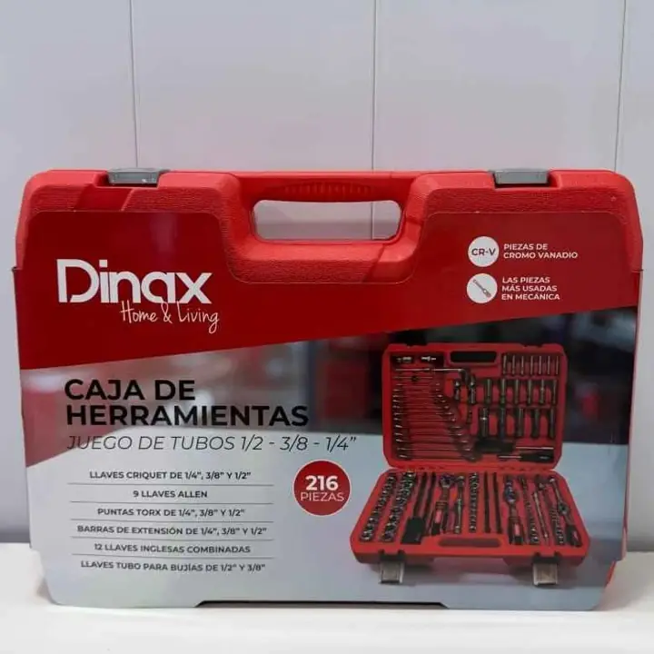Caja herramientas 216pCs