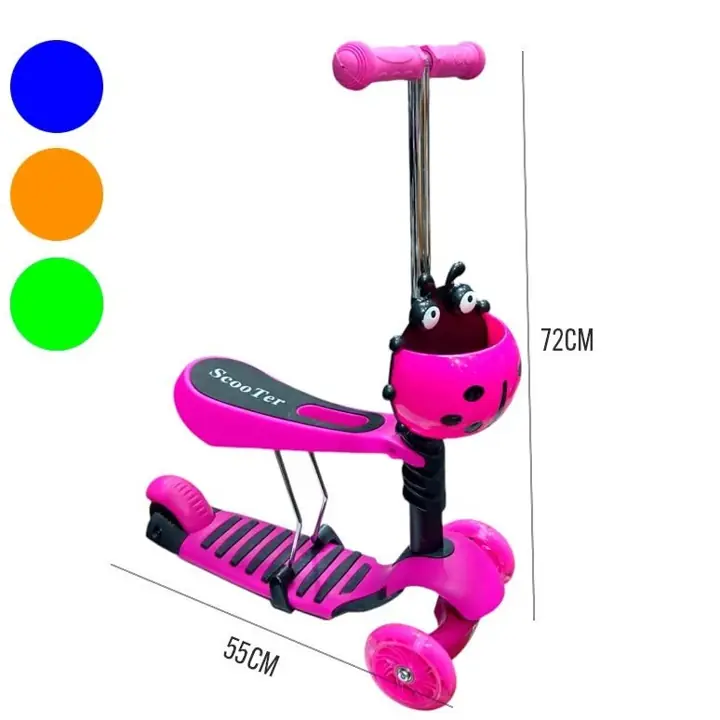 Monopatin infantil con asiento chico
