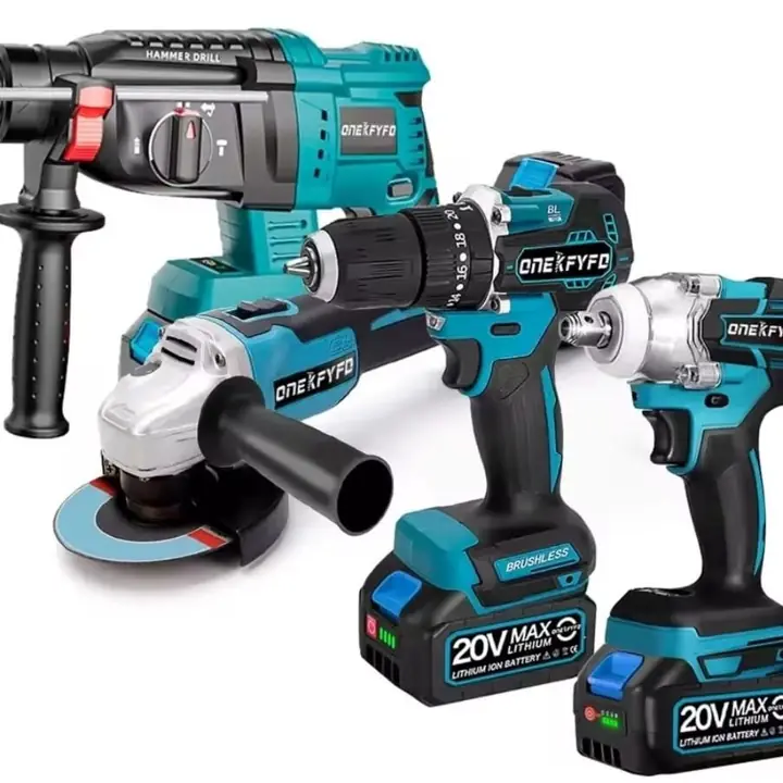 Set de herramientas X4 taladro rotomartil PW-4