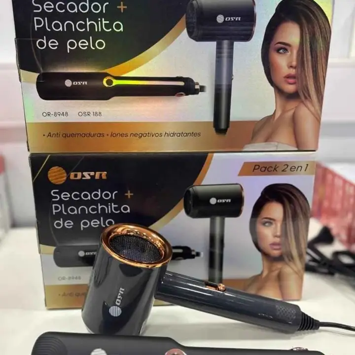 Secador de pelo más planchita osr