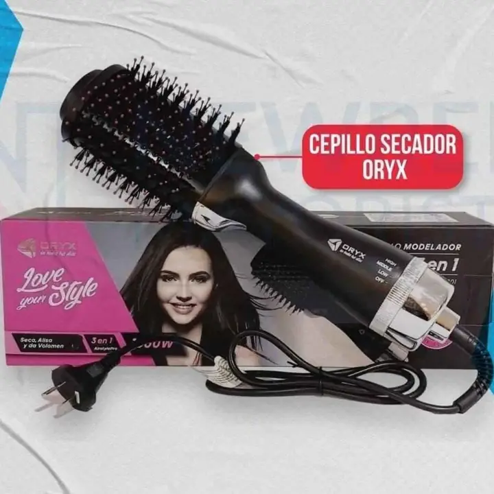Cepillo secador de pelo 3 en 1