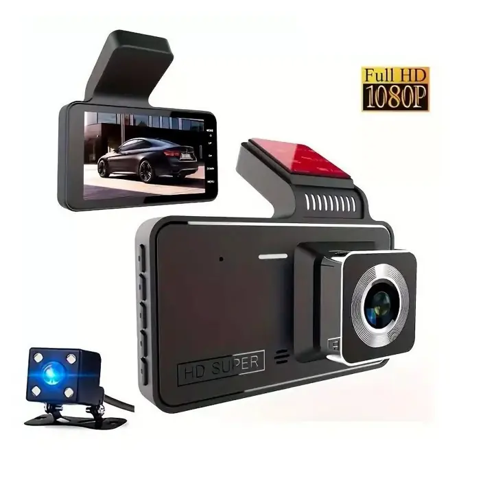 Camara de auto tablero retrovisor 504 dvr 1080HD