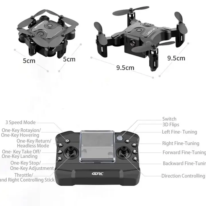 Mini dron espia c/ camara
