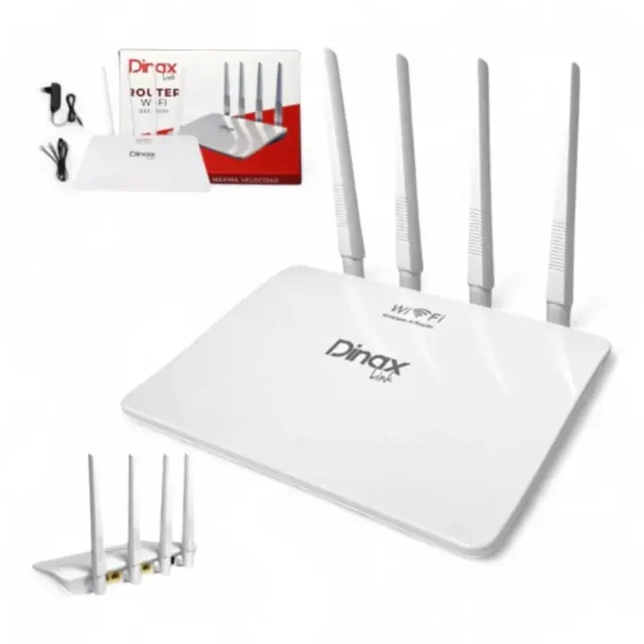 Router WiFi cuatro antenas
