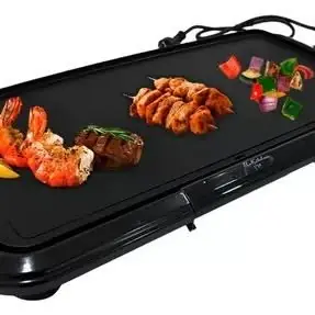 Plancha electrica antiadherente 1800W 58CM the kitchen