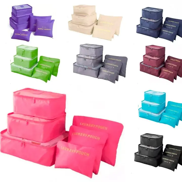 Bolso neceser de viaje 6 pcs