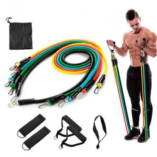 Kit bandas elasticas P/ gimnasia