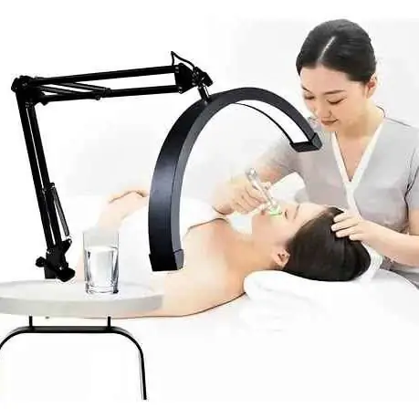 Lampara luz para estetica media luna
