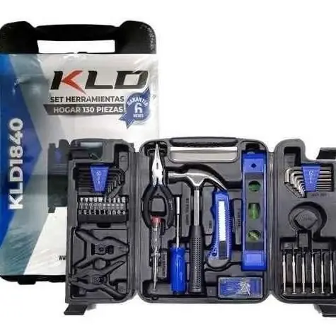 Set de herramientas 132 piezas kld hogar
