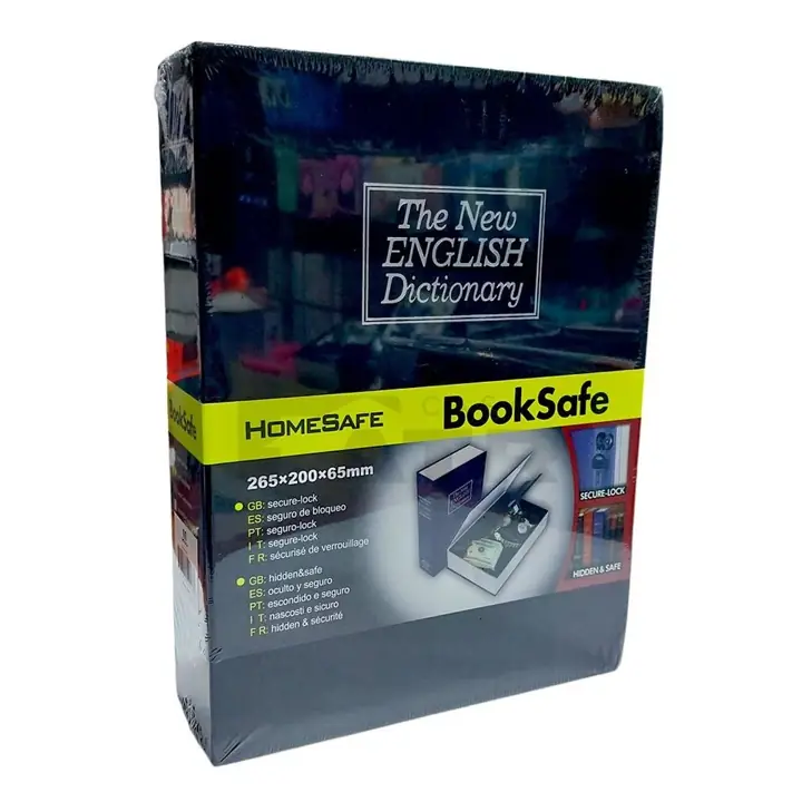 Libro caja fuerte 26.5x20x6.5
