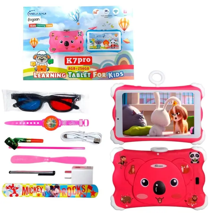 Tablet infantil K7 pro 8GB + 256GB