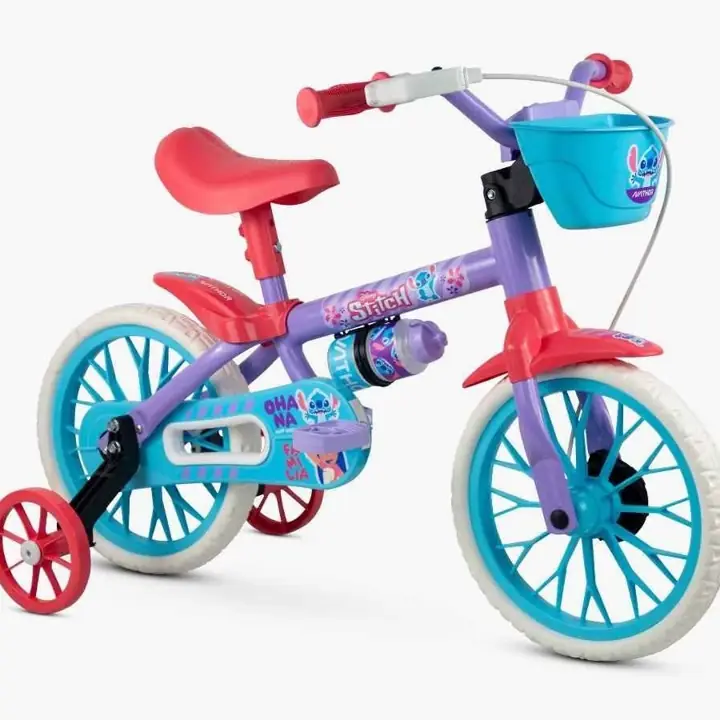 Bicicleta R12 - Dencar stitch. hombre araña. princesas