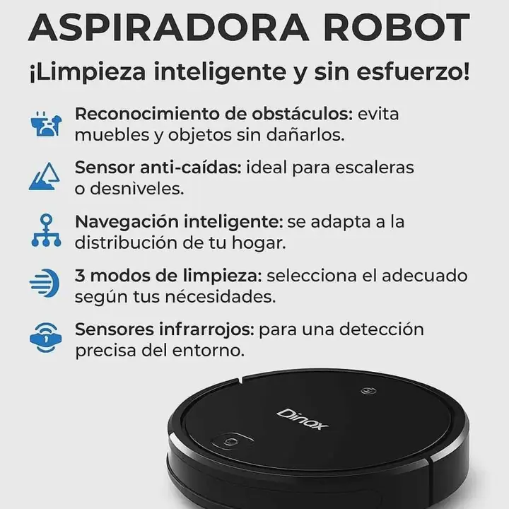 Aspiradora robot dinax