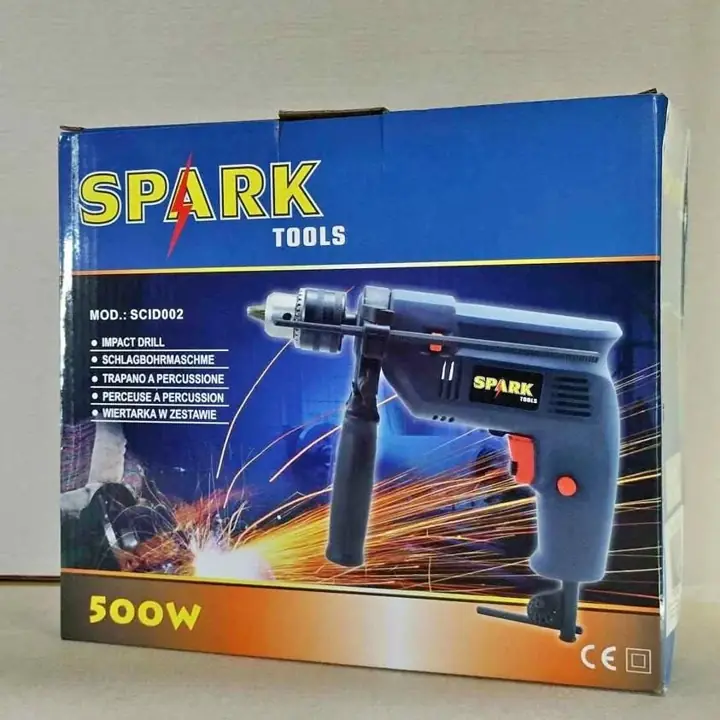 Taladro Percutor Eléctrico Spark Tools Scid002 500w