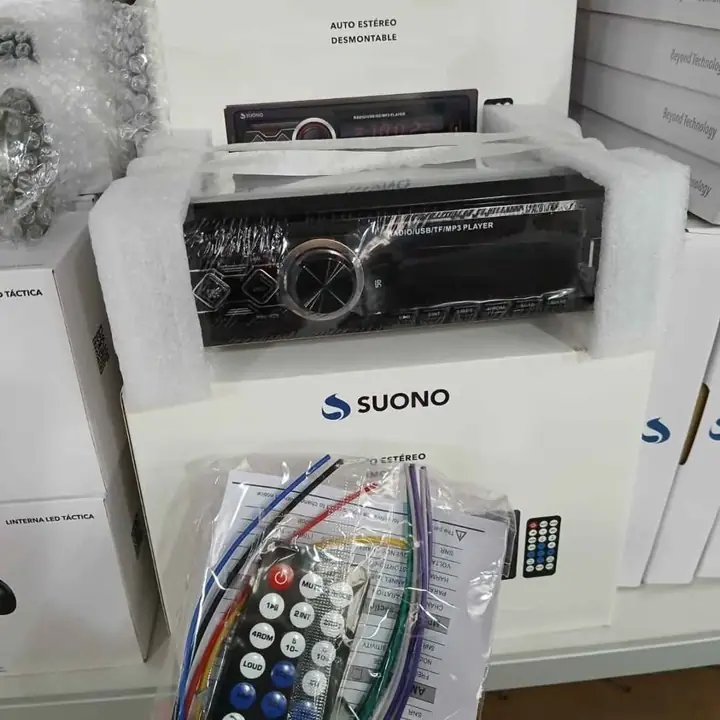 Auto estereo mp3 desmontable para papá!