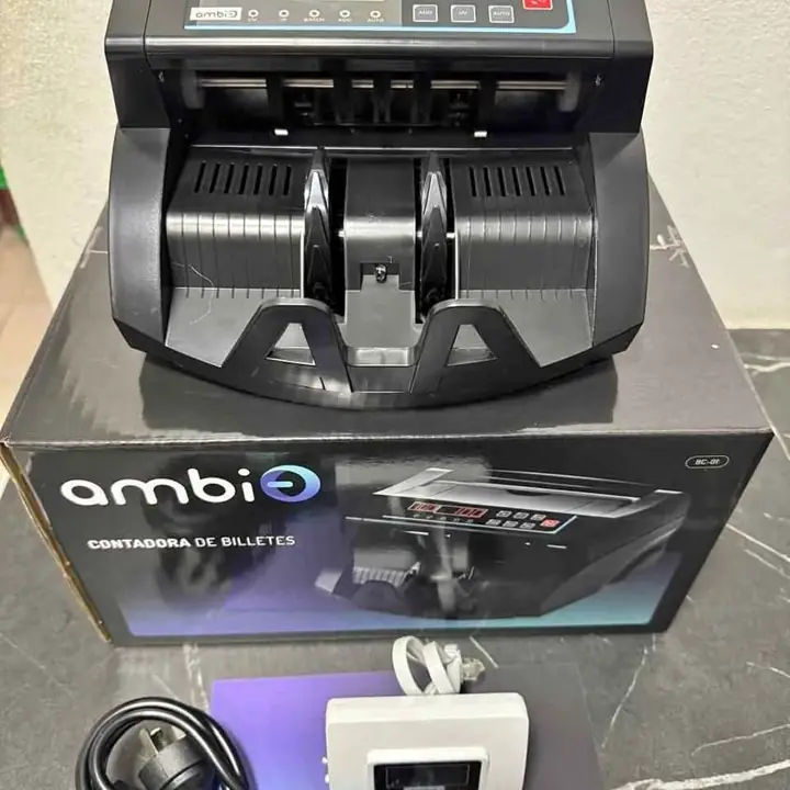 Máquina contadora de billetes ambi