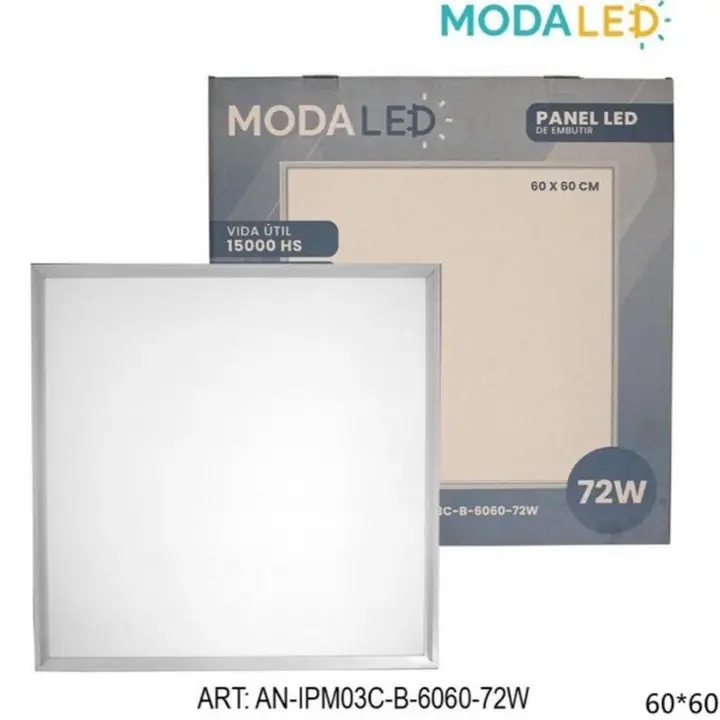 Panel 6060 72W fria