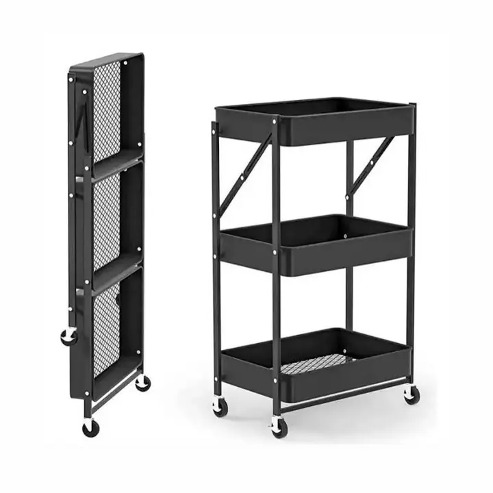 Estante plegable C/ ruedas reforzado