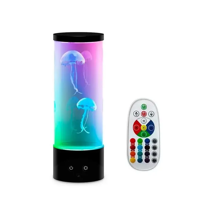 Lampara de medusa gigante rgb
