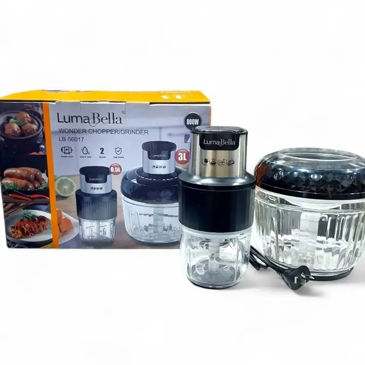 Procesadora 2 en 1 luma bella 800W
