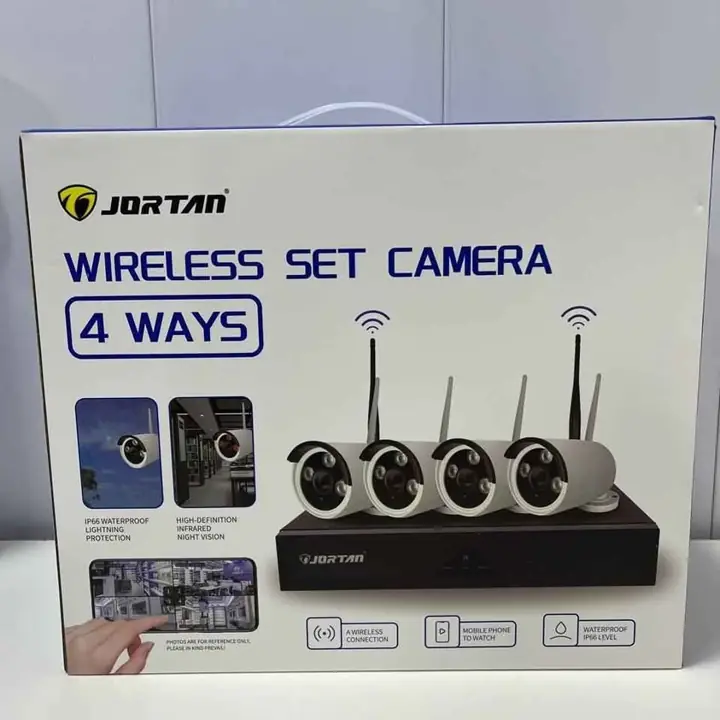 Kit 4 camaras de seg wireless