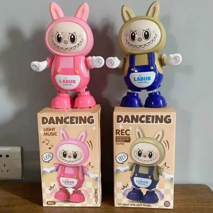 Labubu muñeco danzarín