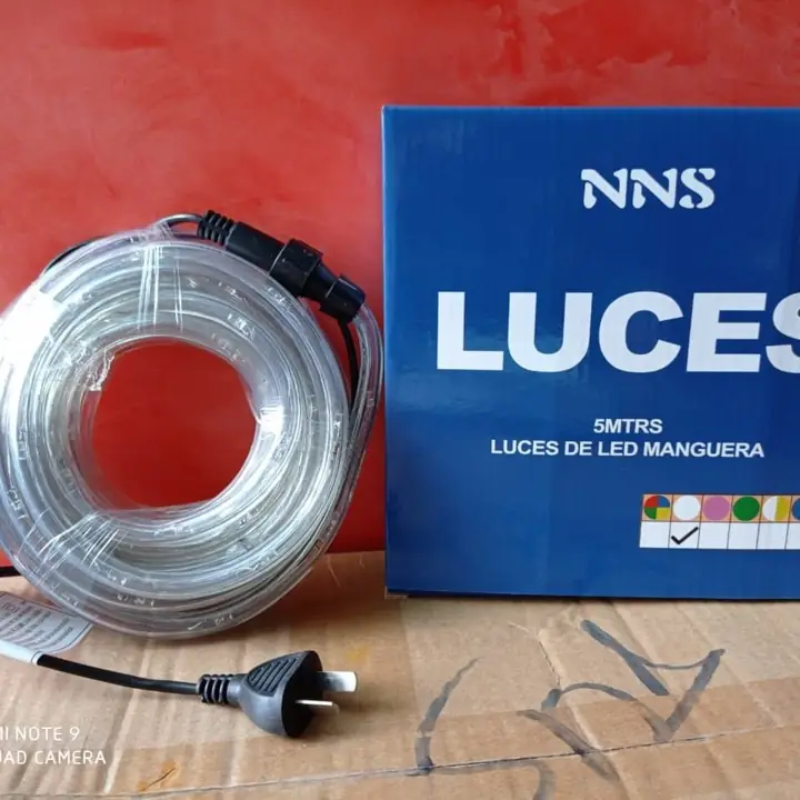 Luz manguera soft 10 mts multicolor fria