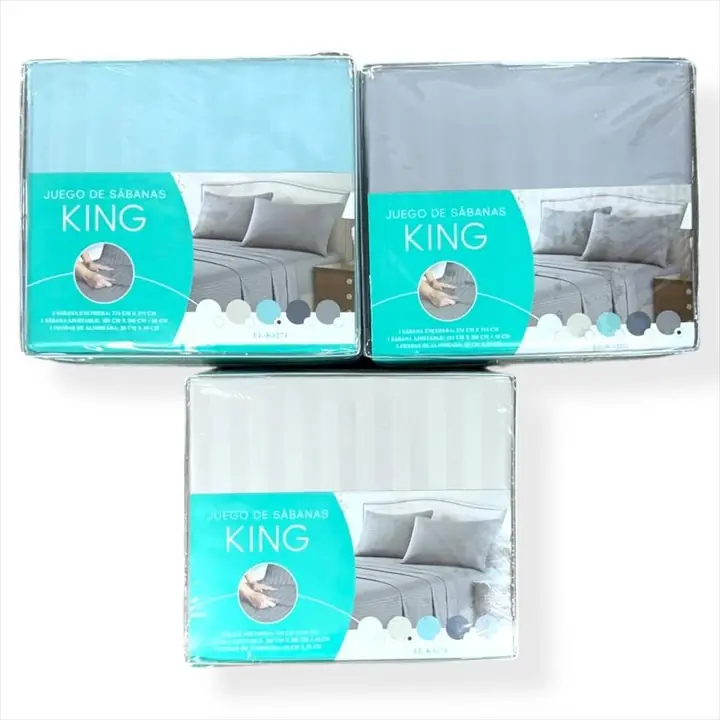 Juego de sabanas king size
