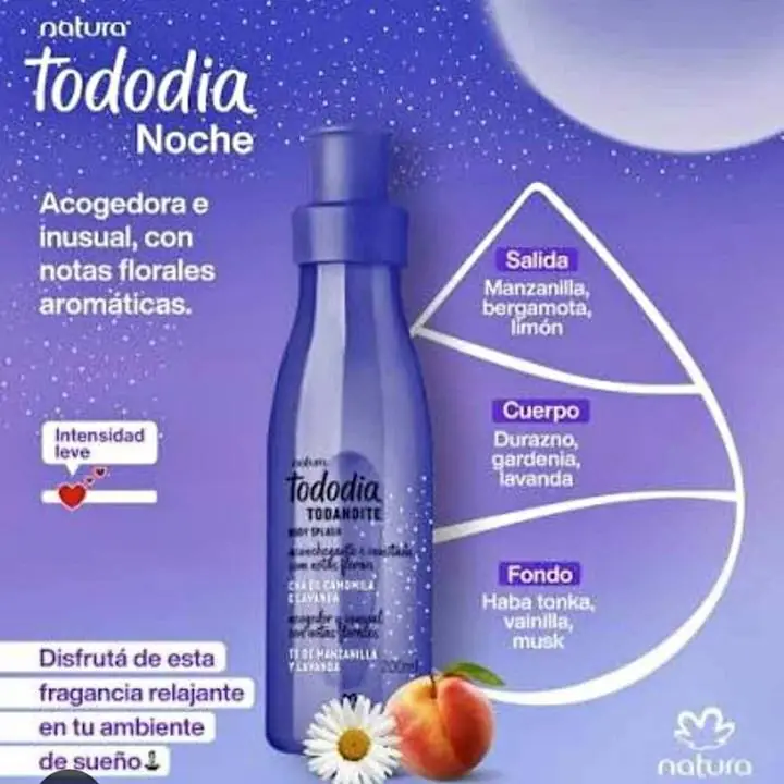 Bodysplash lavanda y te de manzanilla noite natura $26.000