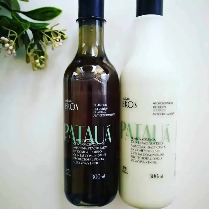 Shampoo y acondicionador pataua, crecimiento anticaida ,combo $23.000