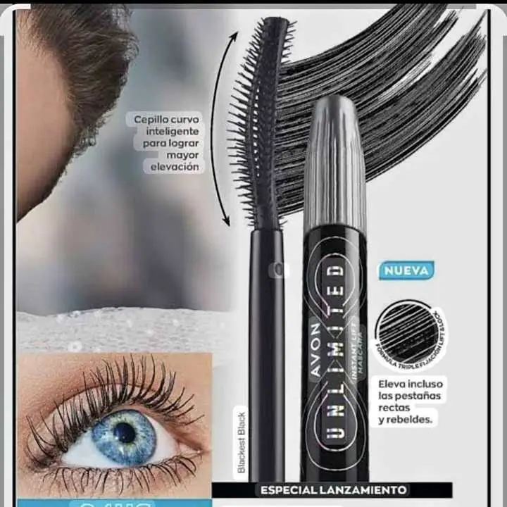 Máscara de pestañas unlimited avon $29.000