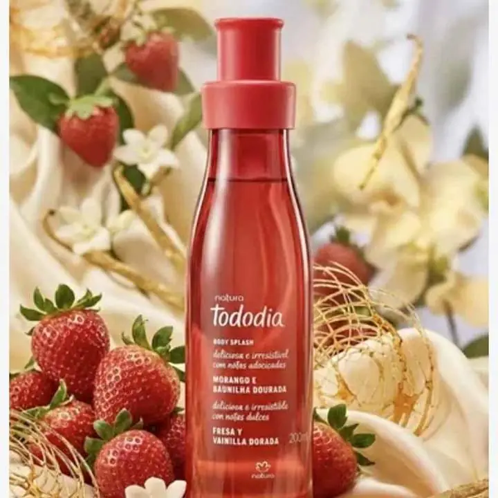 Bodysplash frutilla y flor de vainilla natura $28.000