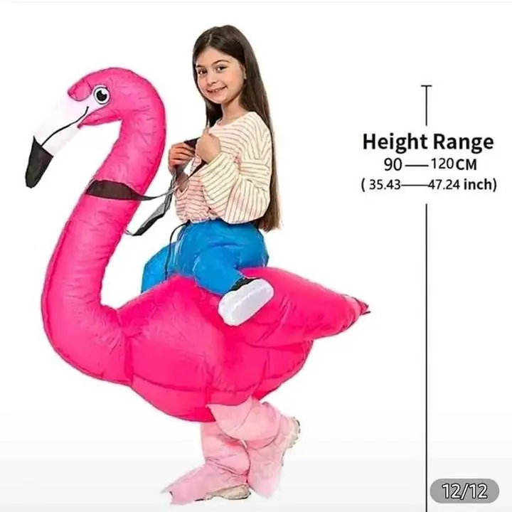 Disfraz inflable para niños!Único disponible el publicado en la foto de flamenco